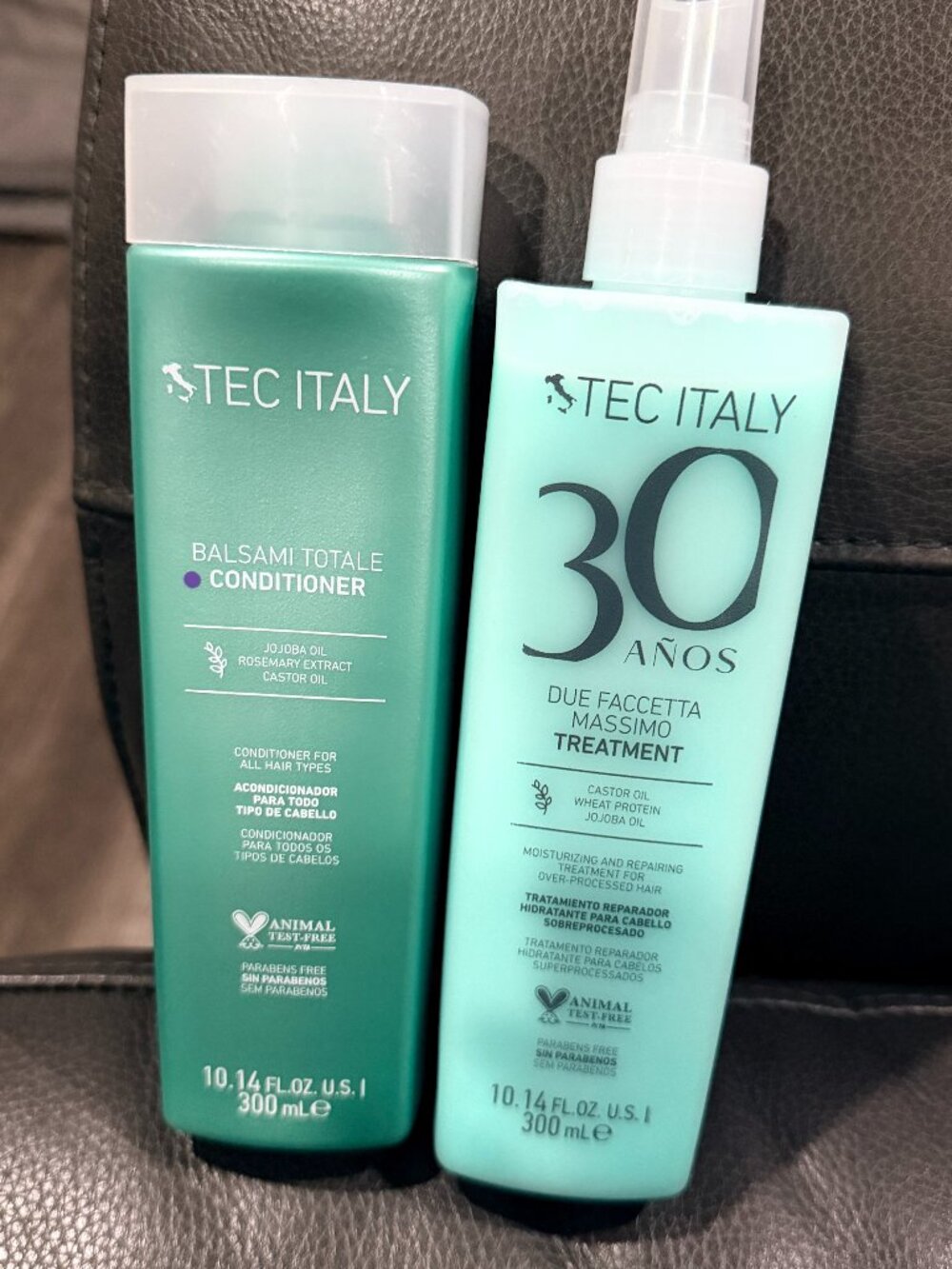 NWT Tec Italy Hair Bundle - Balsami Totale & Due Faccetta Massimo